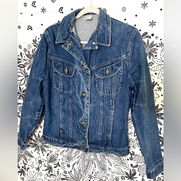 Vintage 80s 90s REAL jean jacket, 100% cotton, made in Chile. Amazing condition! - Picture 2 of 12